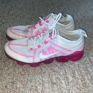 Pink Nike Vapormaxes